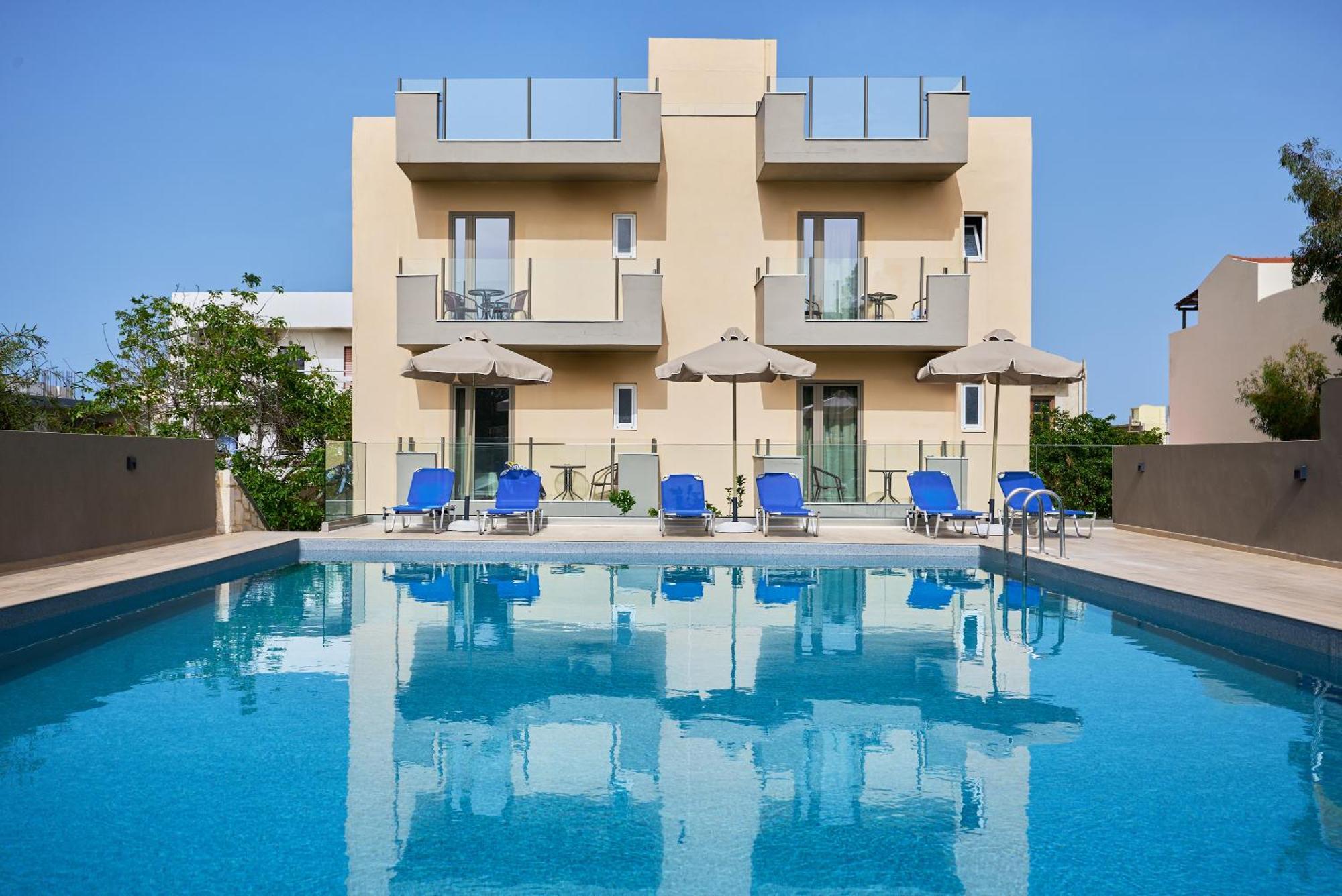 הרסוניסוס Acropolis Apartments מראה חיצוני תמונה