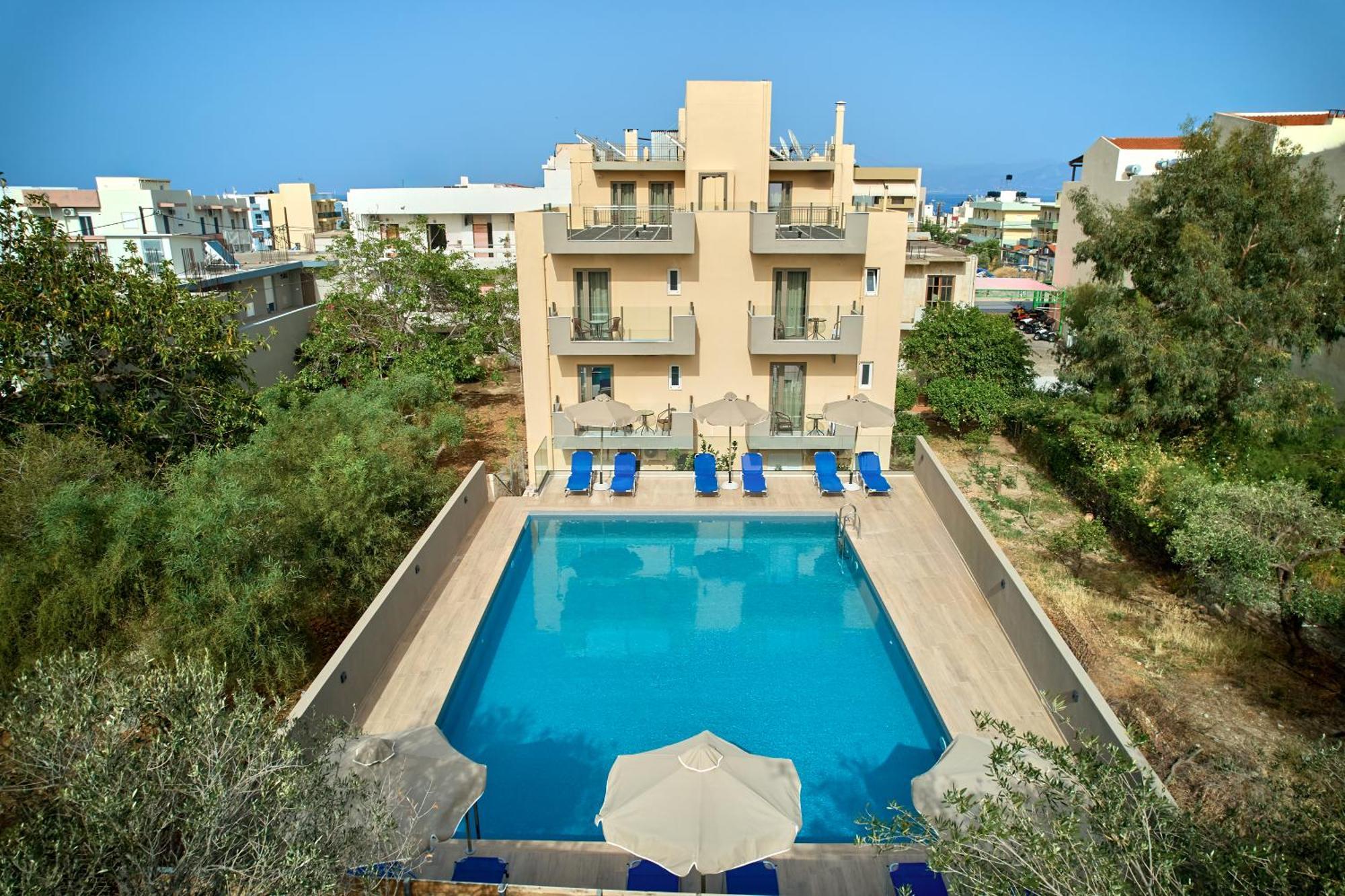 הרסוניסוס Acropolis Apartments מראה חיצוני תמונה